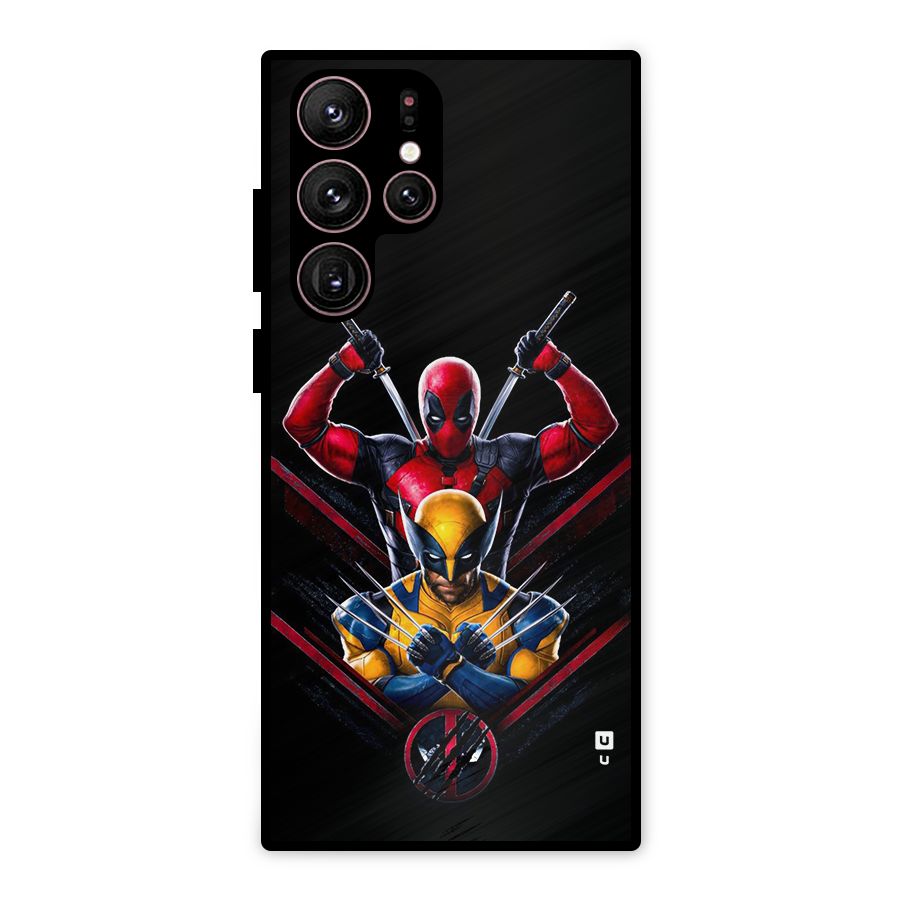 Logan And Wade Metal Back Case for Galaxy S22 Ultra 5G