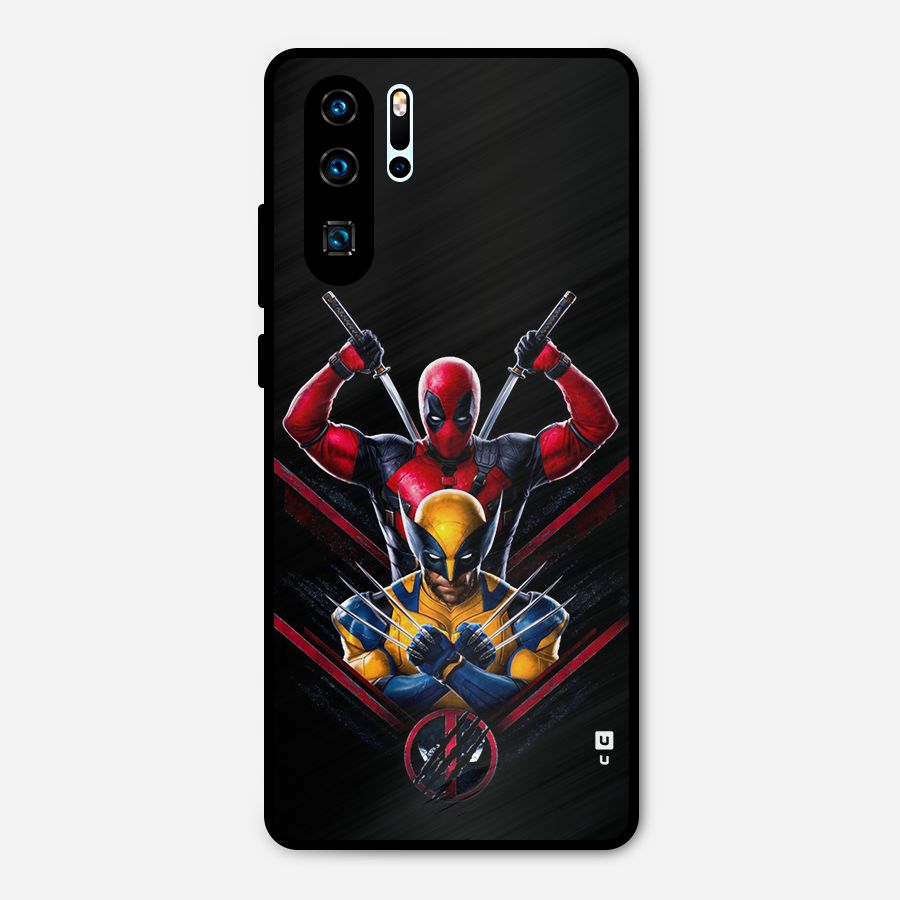 Logan And Wade Metal Back Case for Huawei P30 Pro