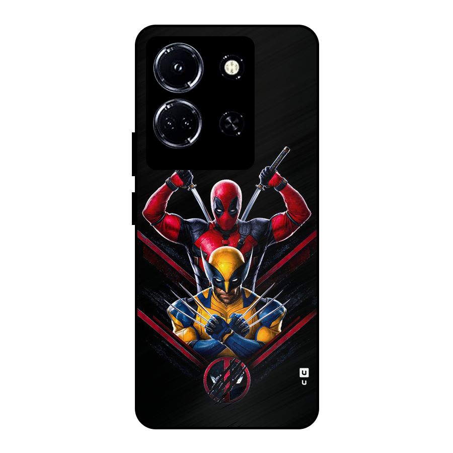 Logan And Wade Metal Back Case for Infinix Note 30 5G