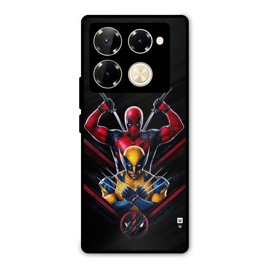 Logan And Wade Metal Back Case for Infinix Note 40 Pro