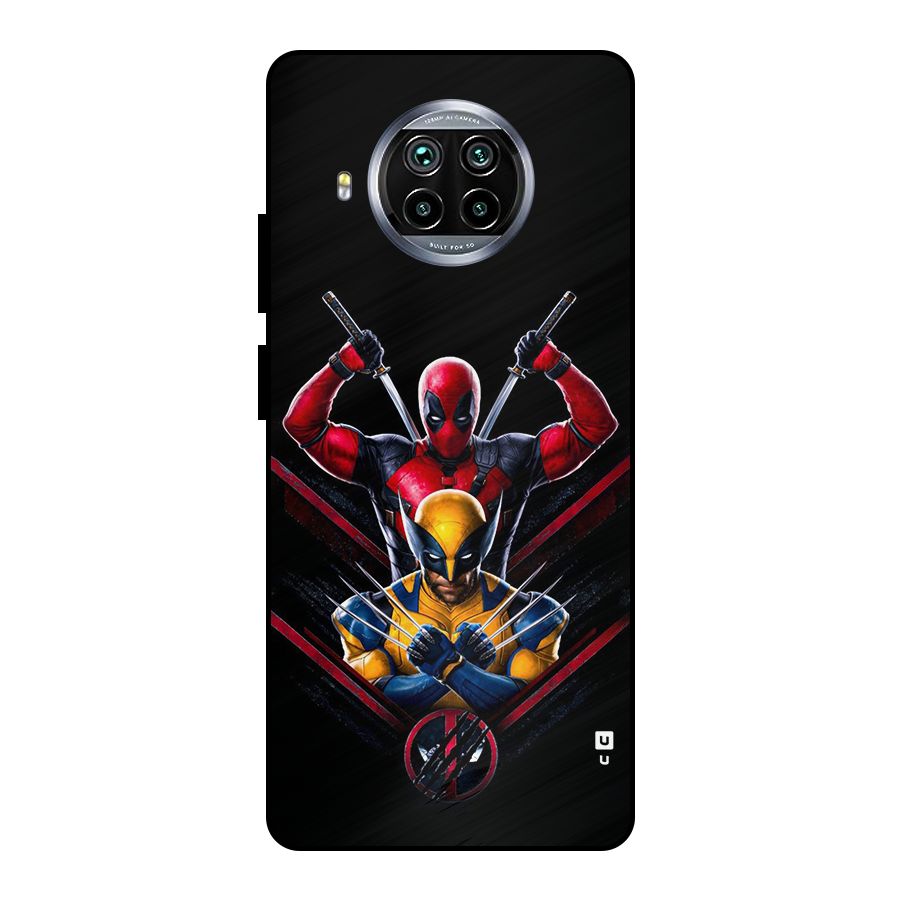 Logan And Wade Metal Back Case for Mi 10i
