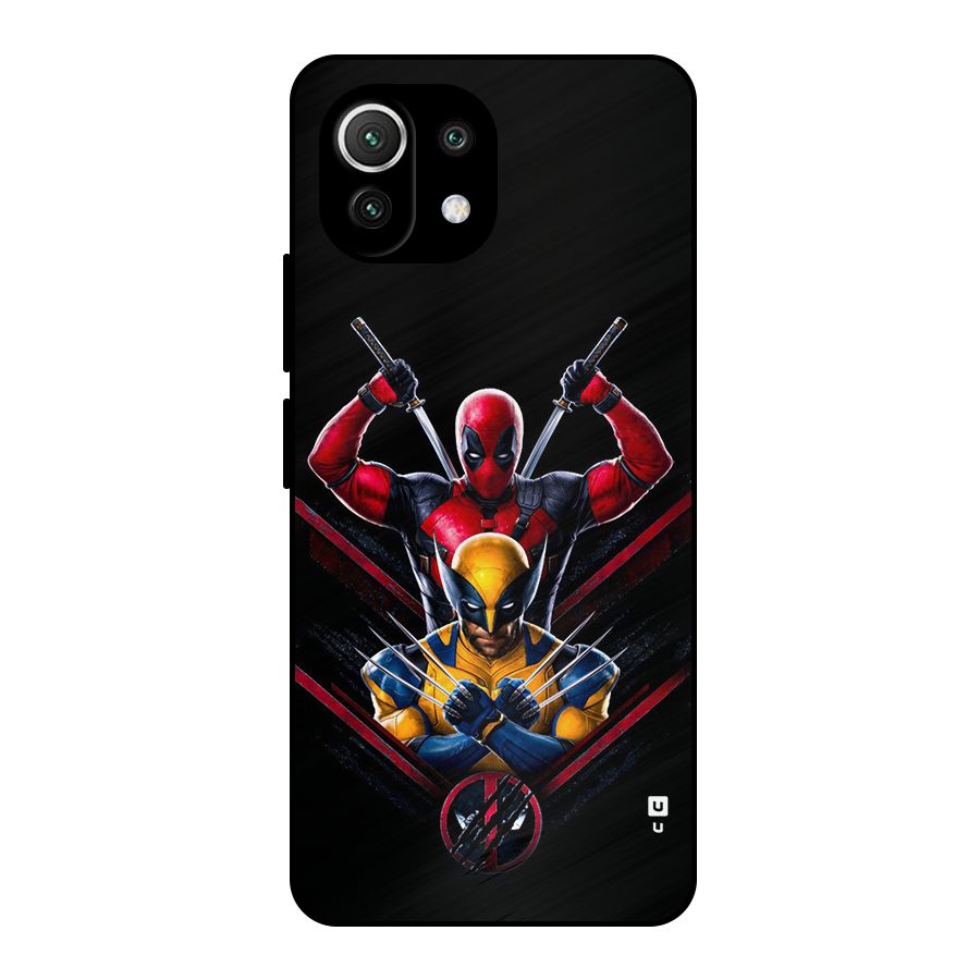 Logan And Wade Metal Back Case for Mi 11 Lite NE 5G