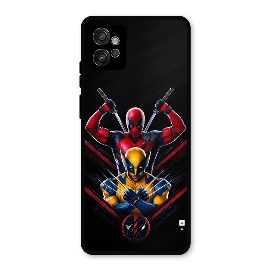 Logan And Wade Metal Back Case for Moto G32