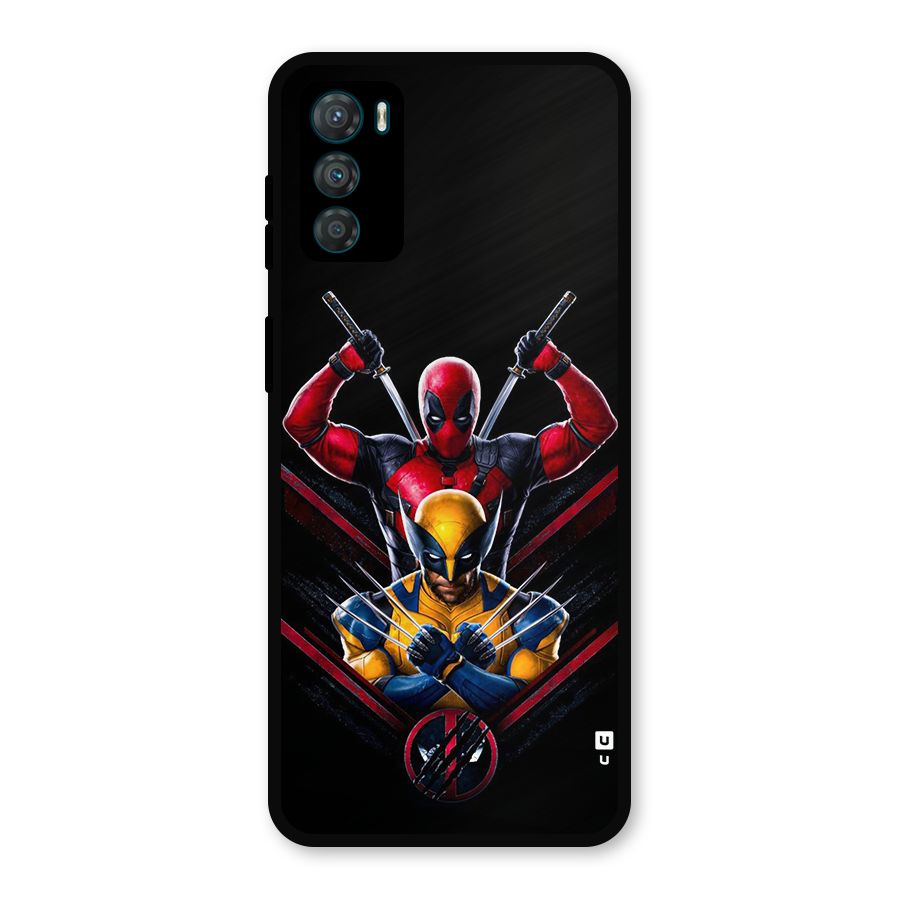 Logan And Wade Metal Back Case for Moto G42