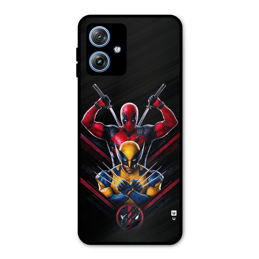 Logan And Wade Metal Back Case for Moto G54