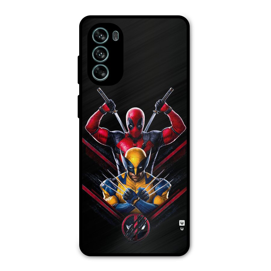 Logan And Wade Metal Back Case for Moto G62
