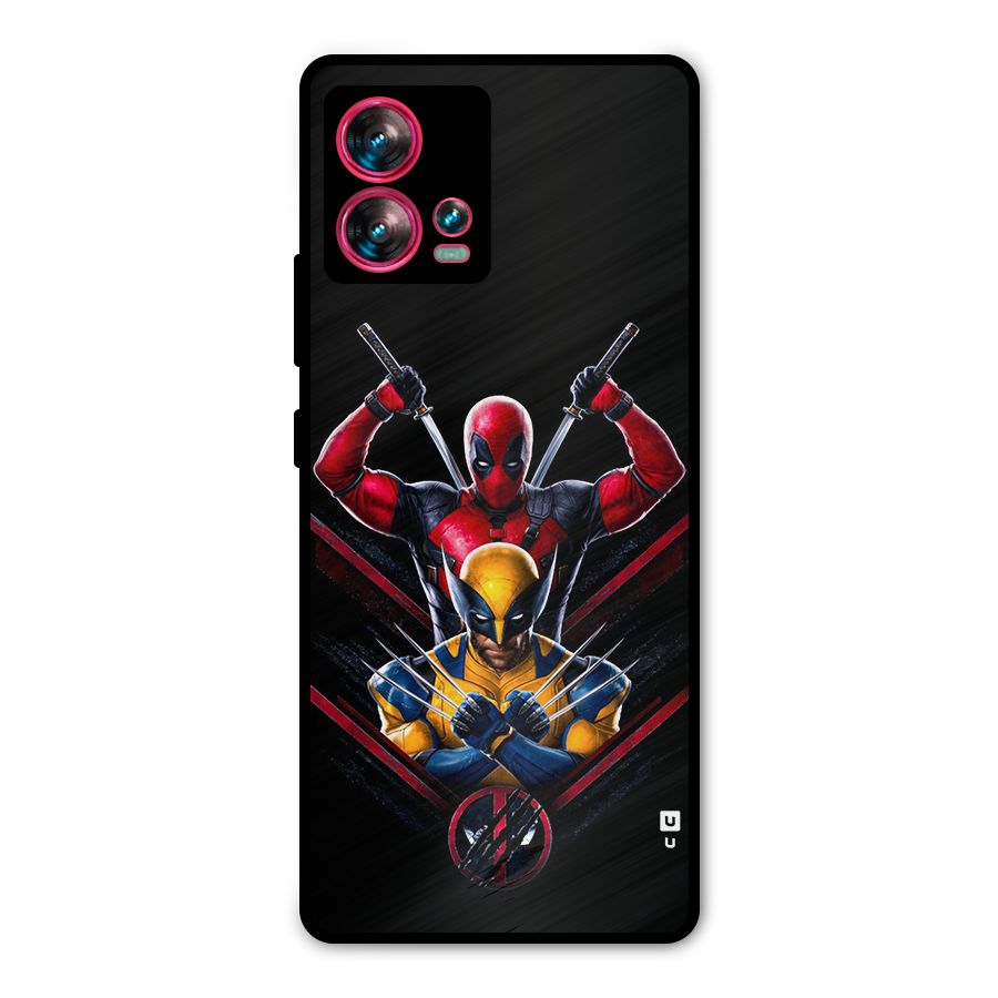 Logan And Wade Metal Back Case for Motorola Edge 30 Fusion