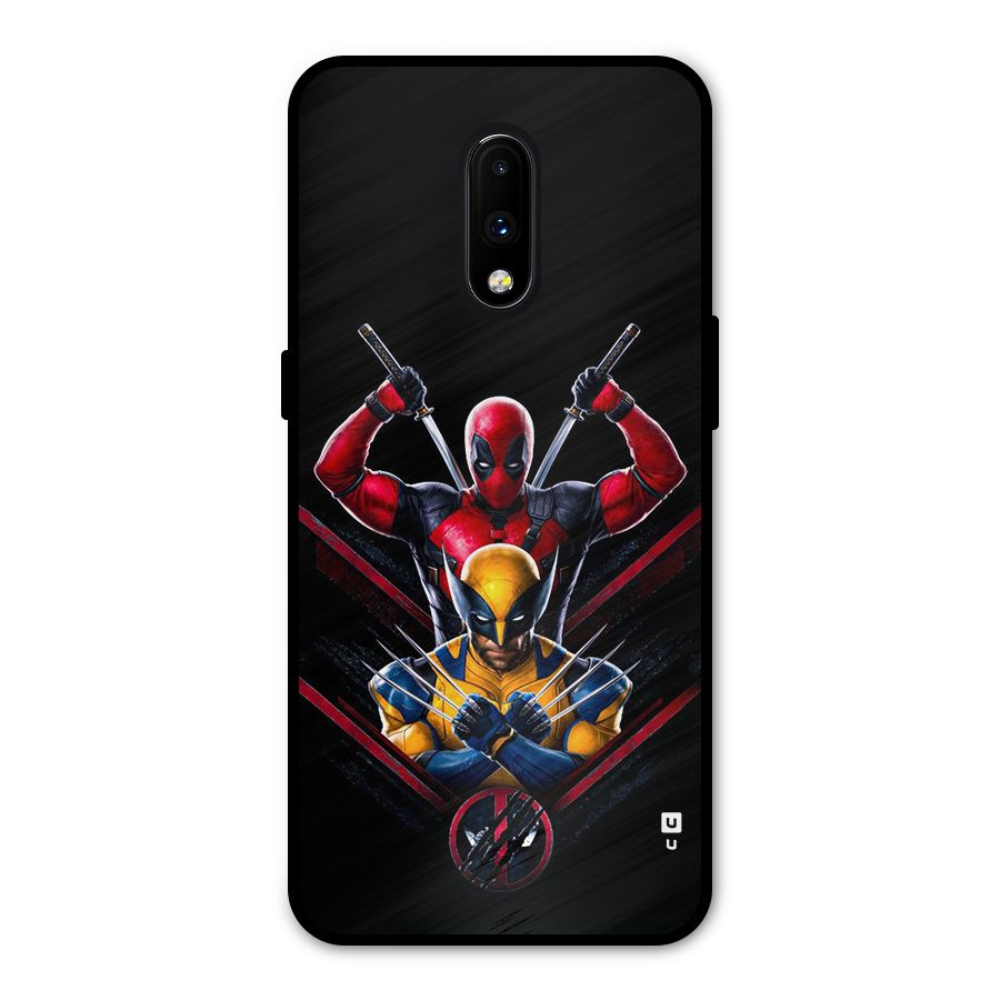 Logan And Wade Metal Back Case for OnePlus 7