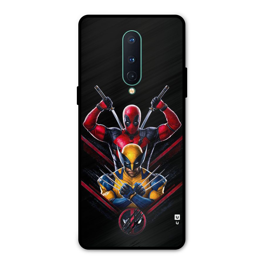 Logan And Wade Metal Back Case for OnePlus 8