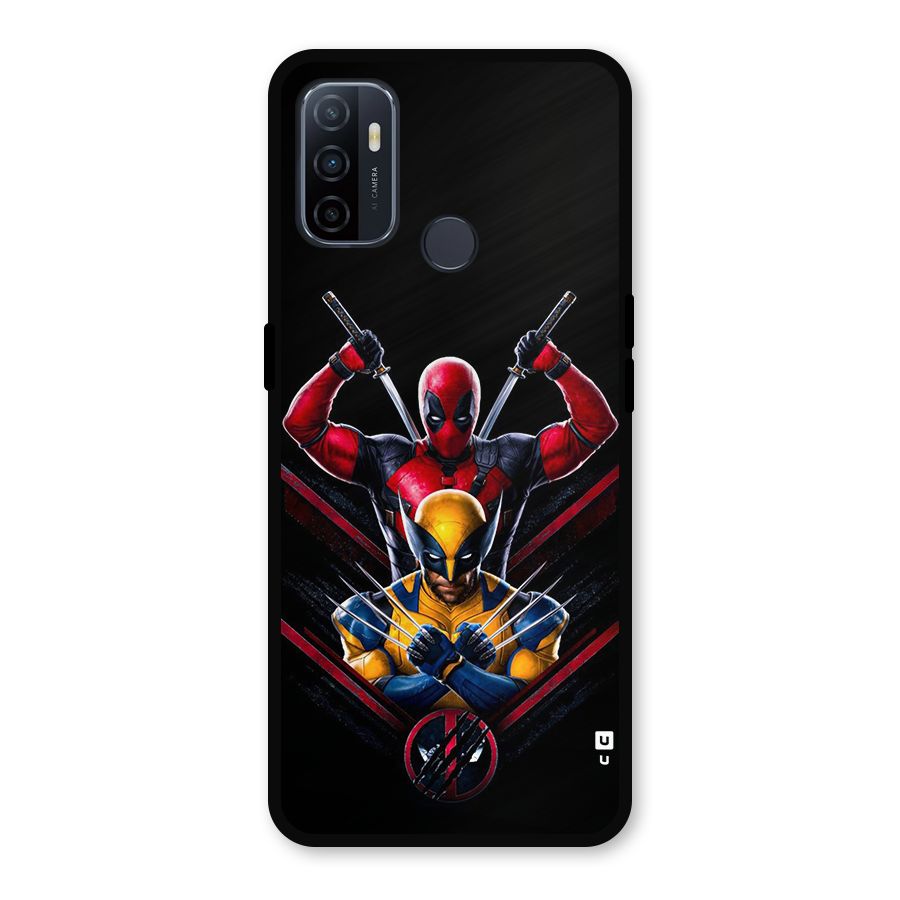 Logan And Wade Metal Back Case for Oppo A53