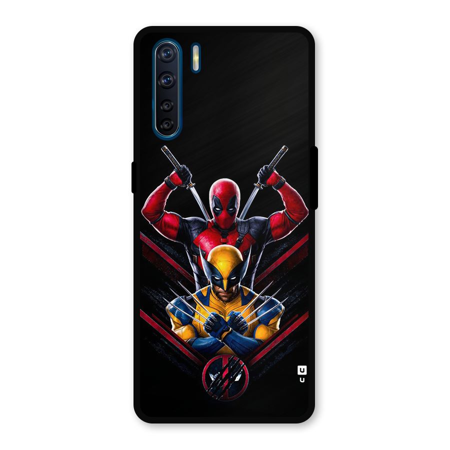 Logan And Wade Metal Back Case for Oppo F15