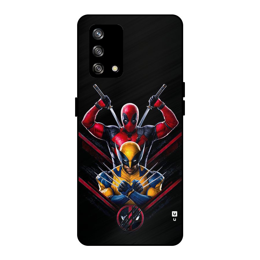 Logan And Wade Metal Back Case for Oppo F19