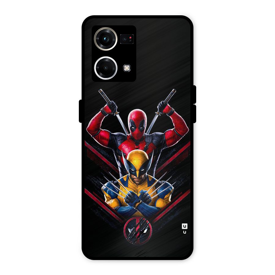 Logan And Wade Metal Back Case for Oppo F21 Pro 4G