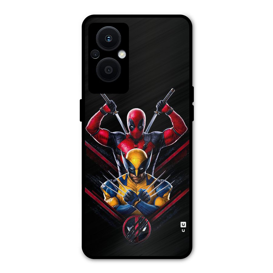 Logan And Wade Metal Back Case for Oppo F21 Pro 5G