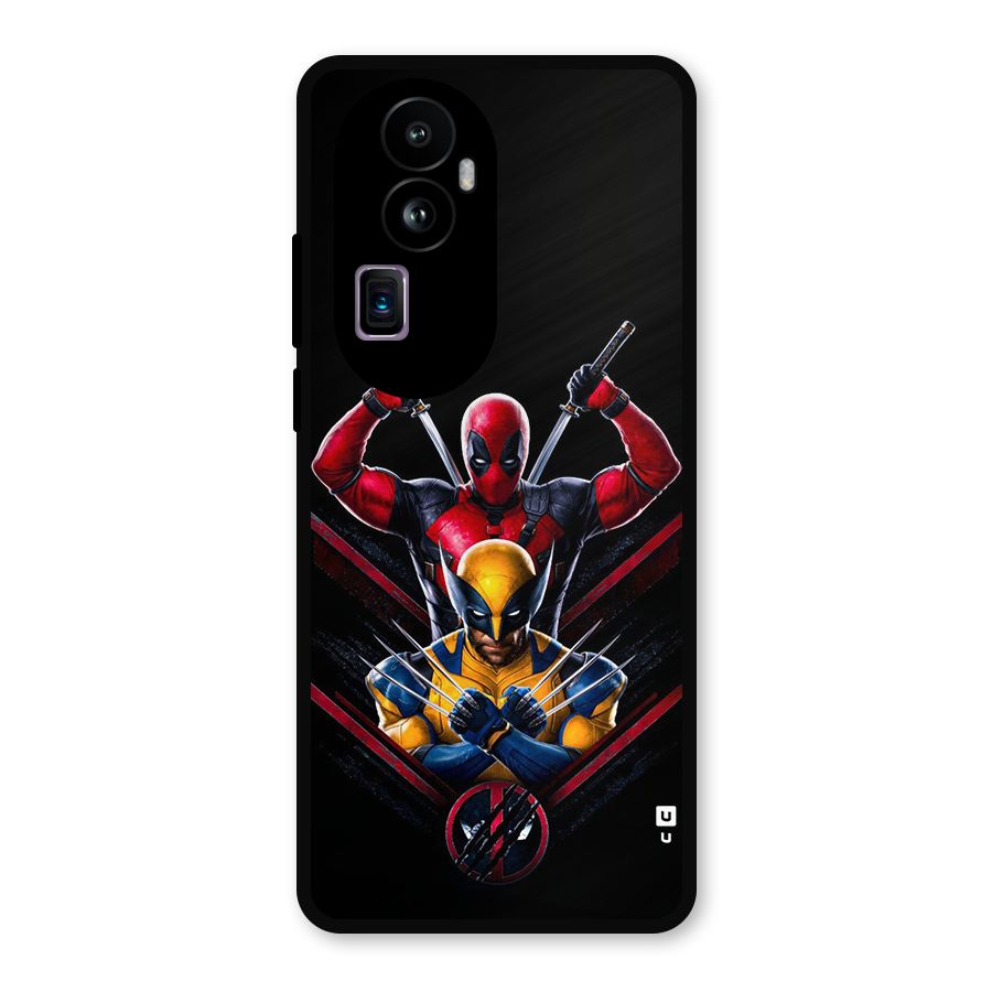 Logan And Wade Metal Back Case for Oppo Reno10 Pro Plus