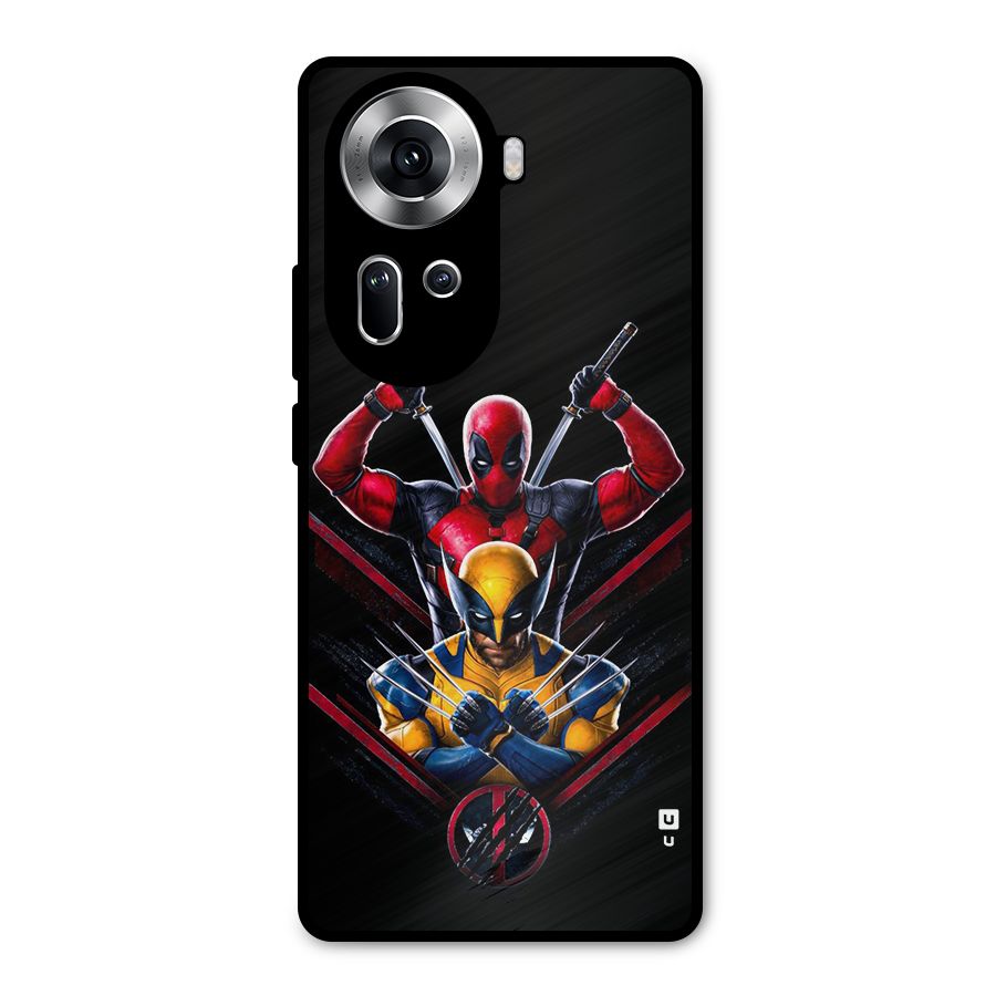Logan And Wade Metal Back Case for Oppo Reno11 5G