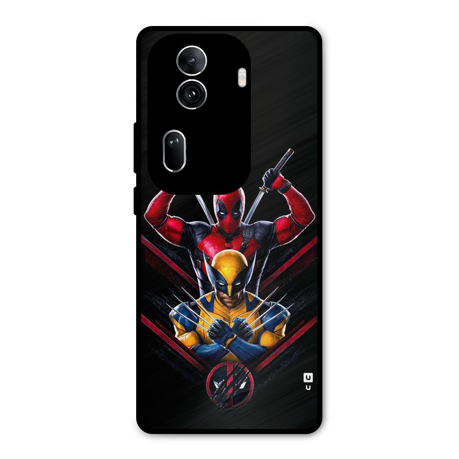 Logan And Wade Metal Back Case for Oppo Reno11 Pro 5G