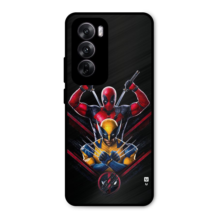 Logan And Wade Metal Back Case for Oppo Reno12