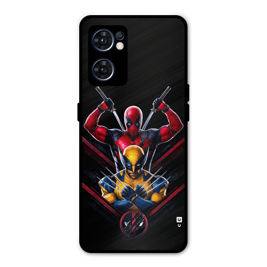 Logan And Wade Metal Back Case for Oppo Reno7 5G