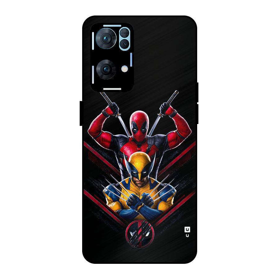 Logan And Wade Metal Back Case for Oppo Reno7 Pro 5G