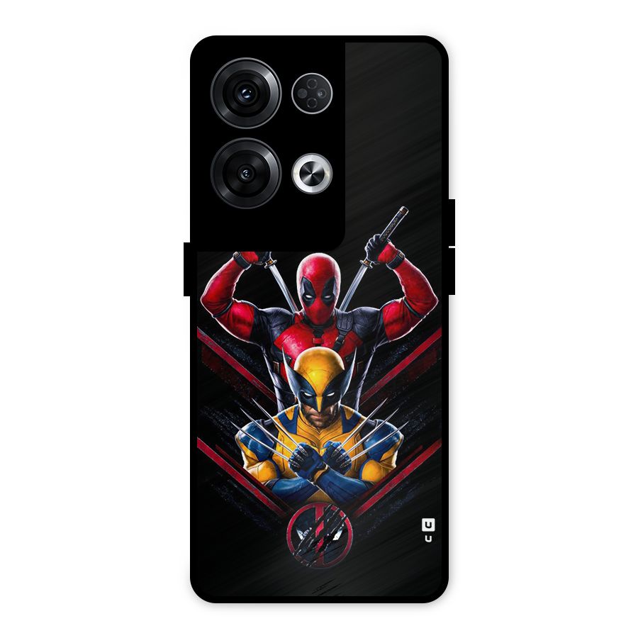 Logan And Wade Metal Back Case for Oppo Reno8 Pro 5G