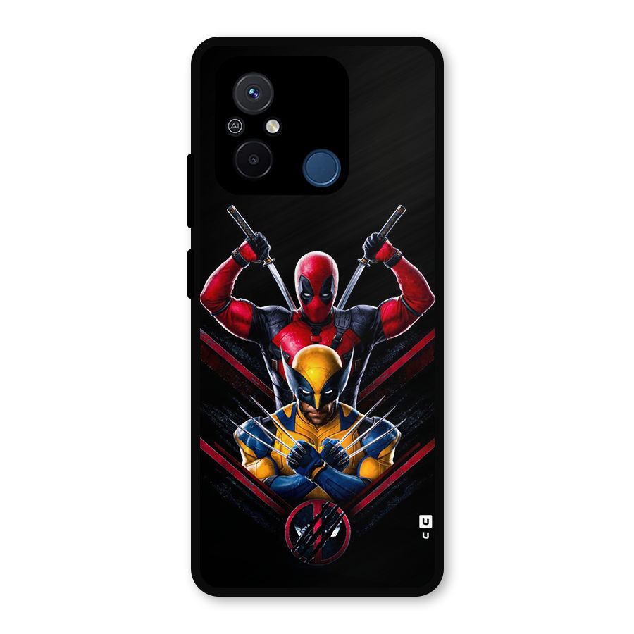 Logan And Wade Metal Back Case for Poco C55