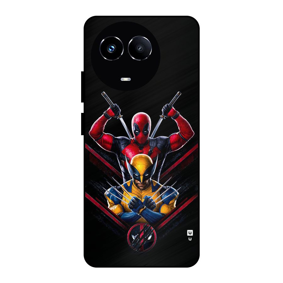 Logan And Wade Metal Back Case for Realme 11 5G