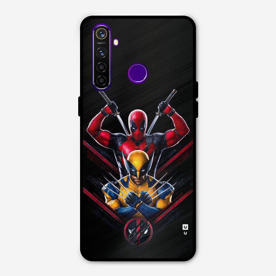 Logan And Wade Metal Back Case for Realme 5 Pro