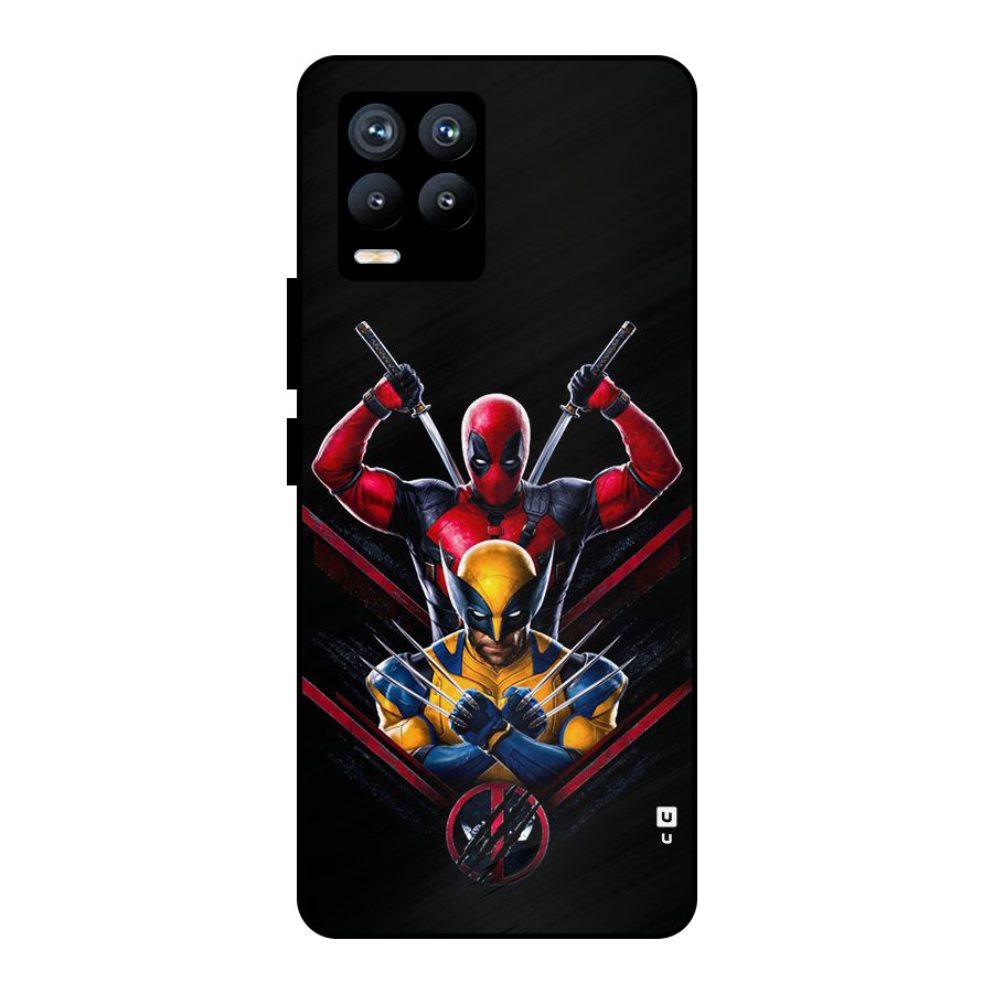 Logan And Wade Metal Back Case for Realme 8