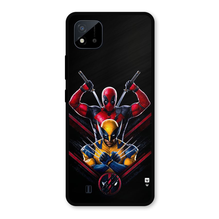Logan And Wade Metal Back Case for Realme C11 2021