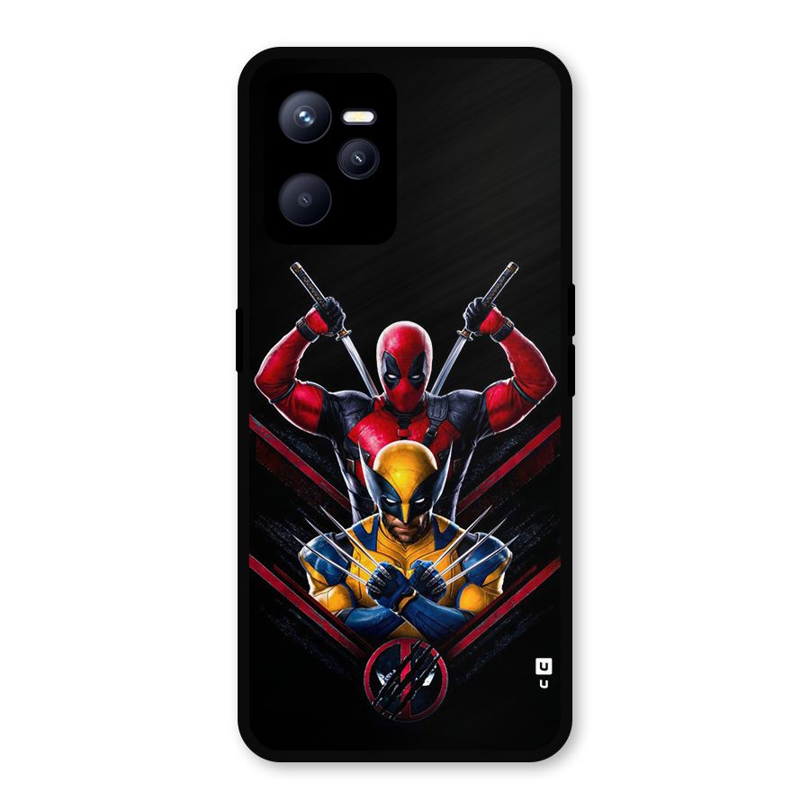 Logan And Wade Metal Back Case for Realme C35