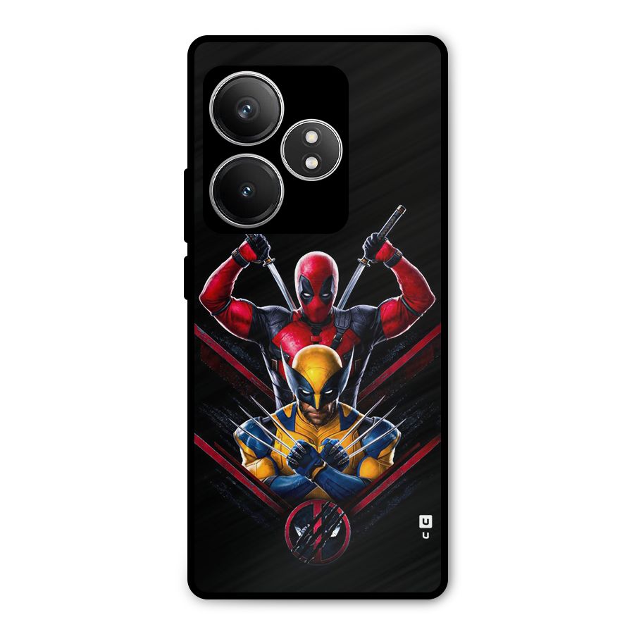 Logan And Wade Metal Back Case for Realme GT 6T