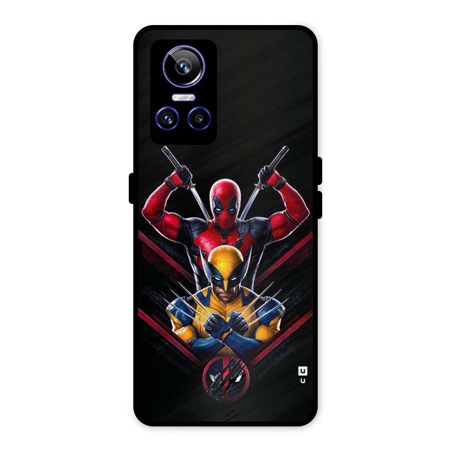 Logan And Wade Metal Back Case for Realme GT Neo 3