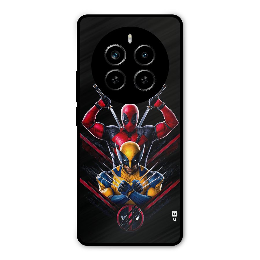 Logan And Wade Metal Back Case for Realme P1 Pro