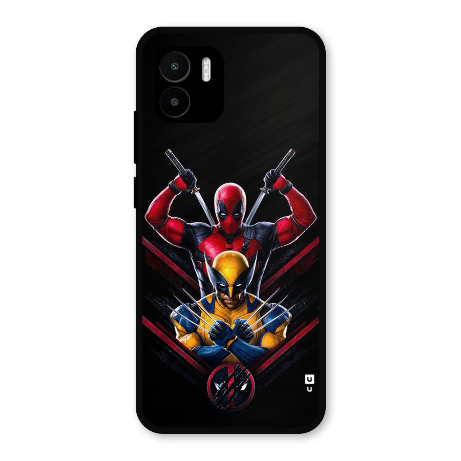 Logan And Wade Metal Back Case for Redmi A1