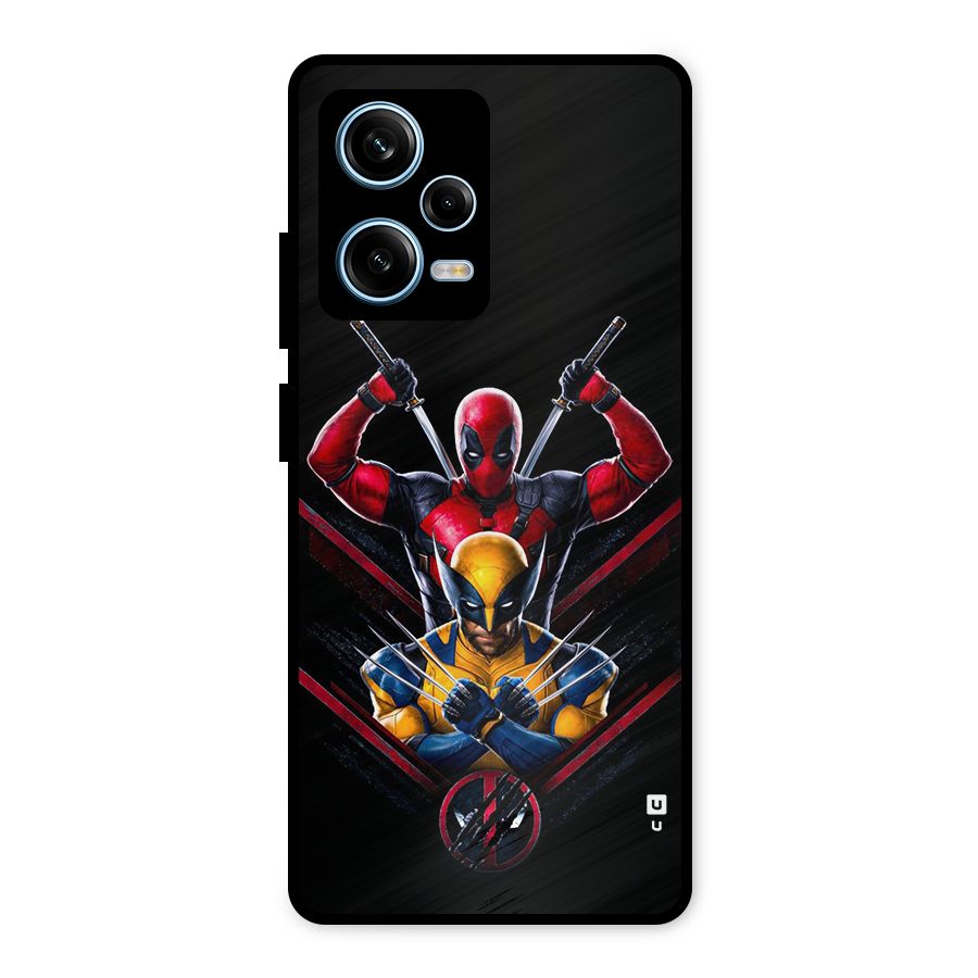 Logan And Wade Metal Back Case for Redmi Note 12 Pro