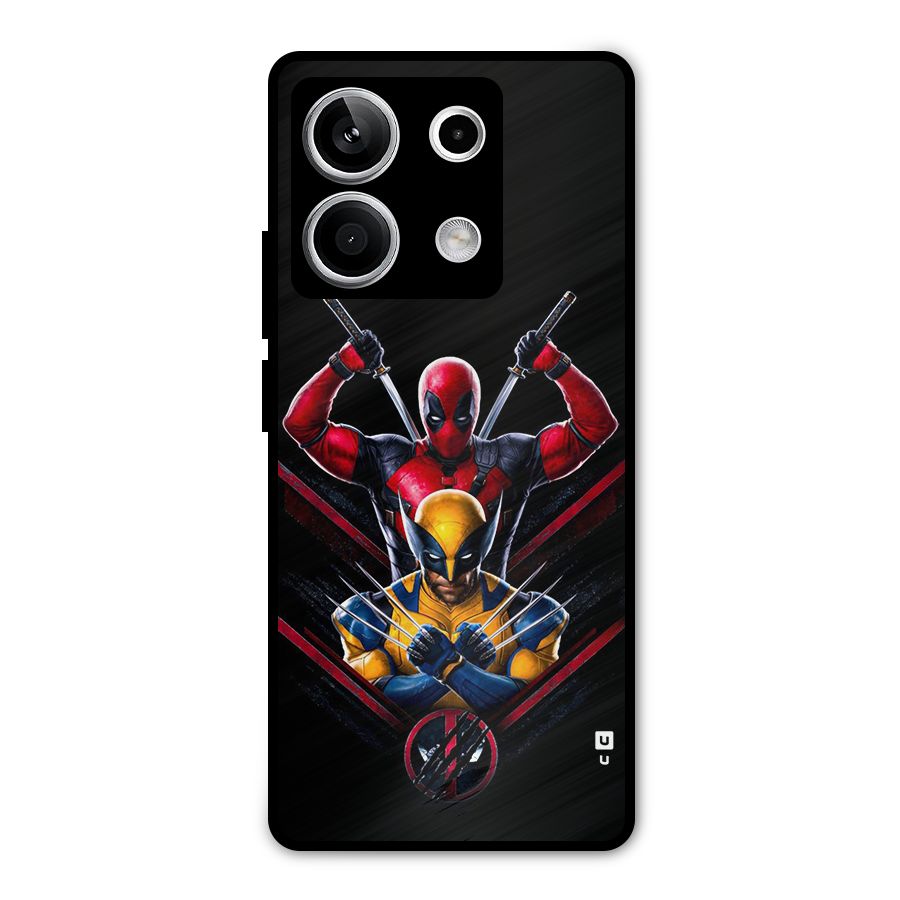 Logan And Wade Metal Back Case for Redmi Note 13 5G