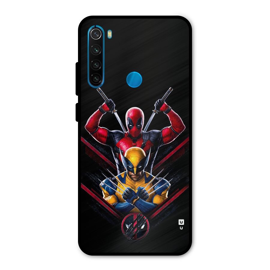 Logan And Wade Metal Back Case for Redmi Note 8