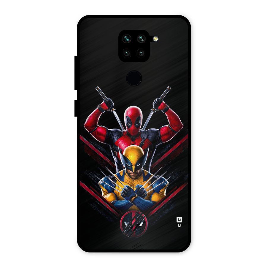 Logan And Wade Metal Back Case for Redmi Note 9