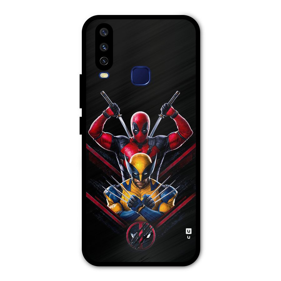Logan And Wade Metal Back Case for Vivo V17