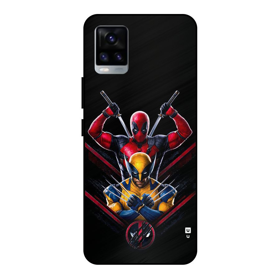 Logan And Wade Metal Back Case for Vivo V20 2021