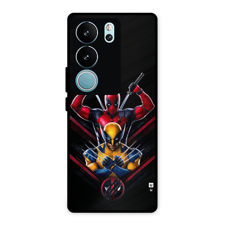 Logan And Wade Metal Back Case for Vivo V29
