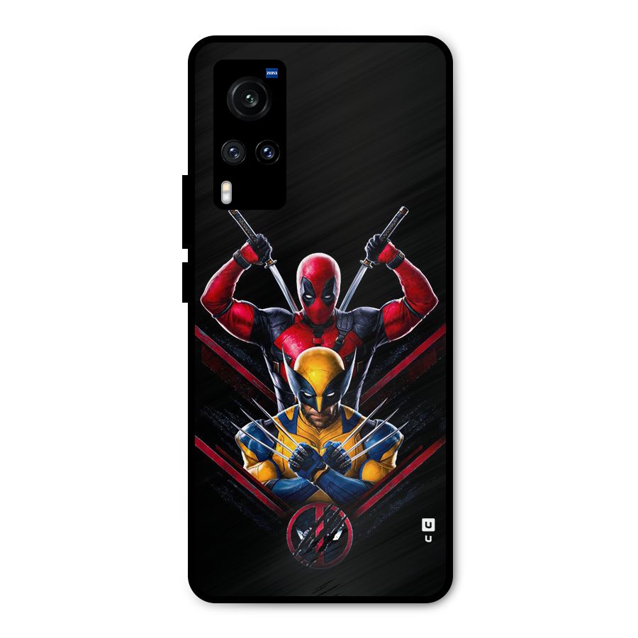Logan And Wade Metal Back Case for Vivo X60