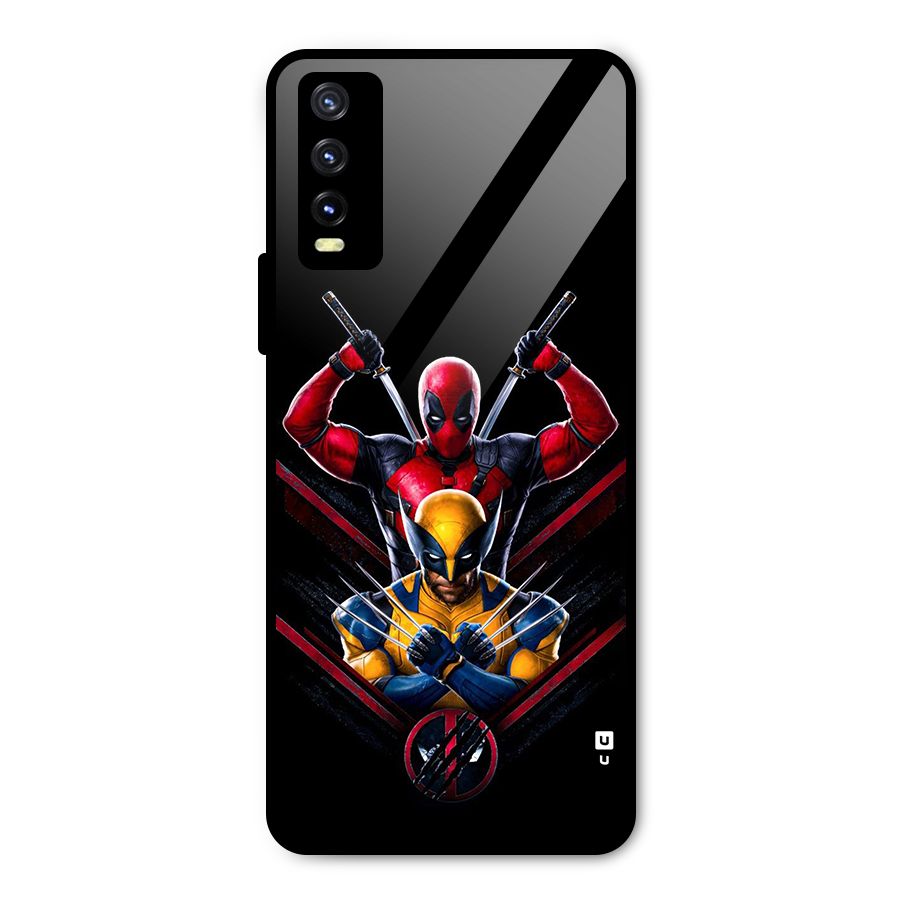 Logan And Wade Metal Back Case for Vivo Y20