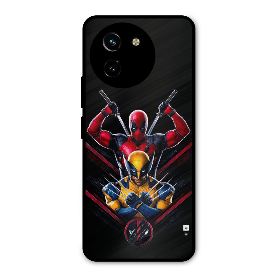 Logan And Wade Metal Back Case for Vivo Y200i