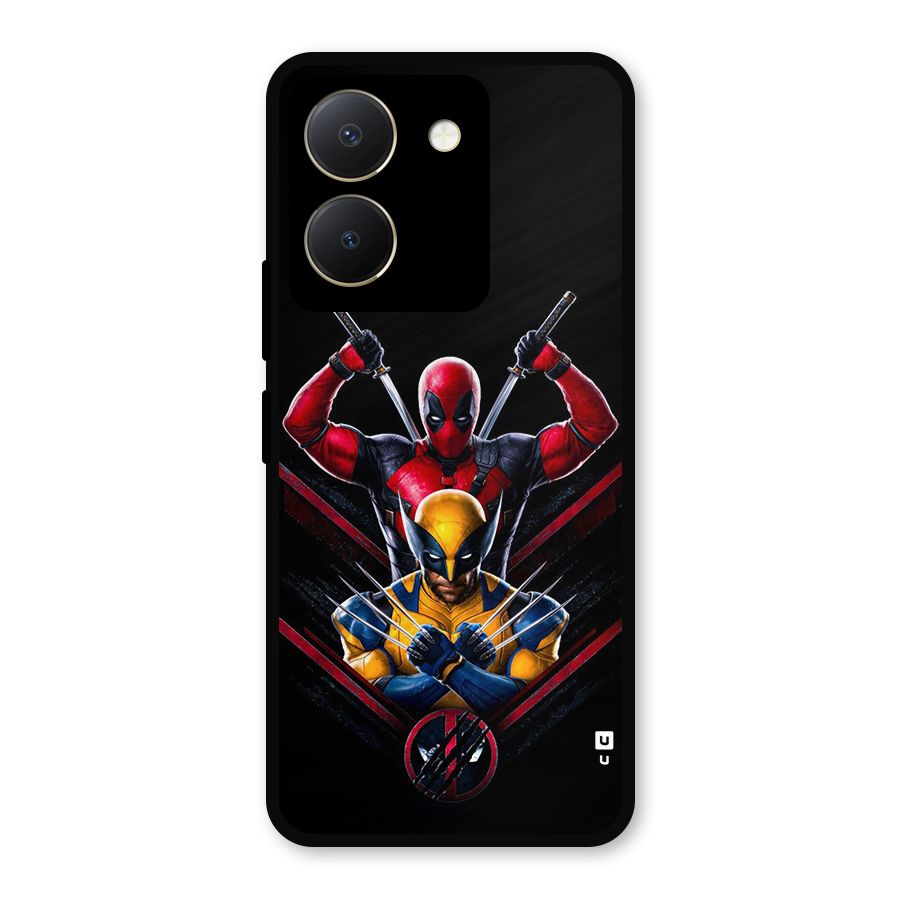 Logan And Wade Metal Back Case for Vivo Y36
