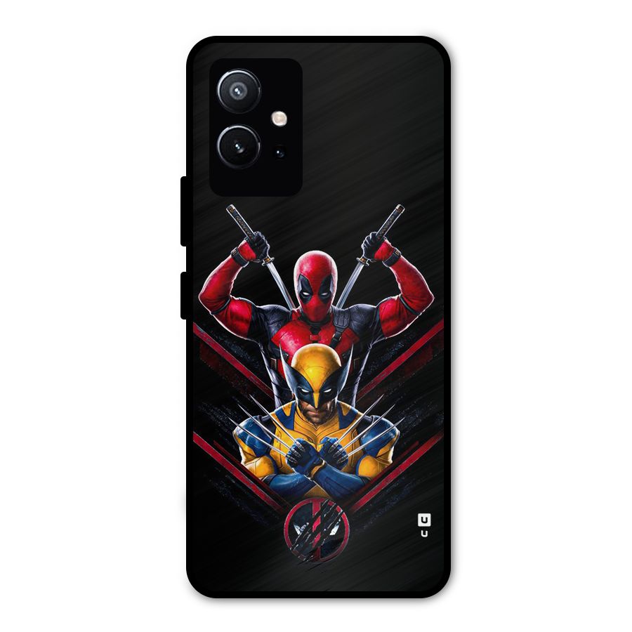 Logan And Wade Metal Back Case for Vivo Y75 5G