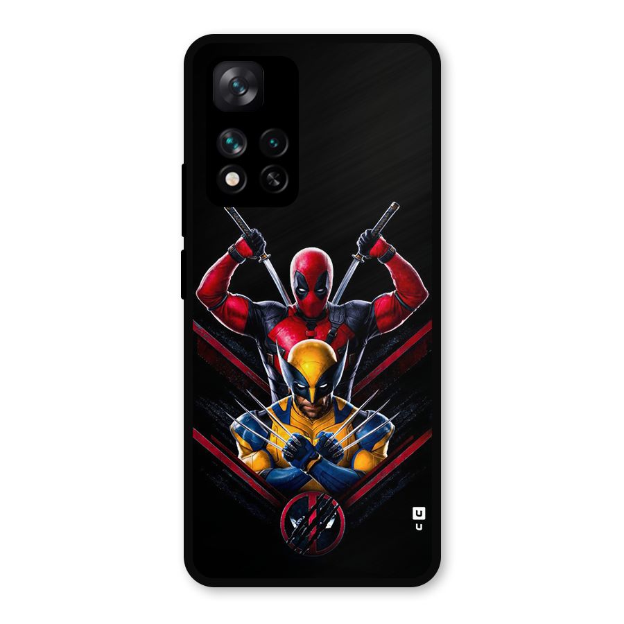 Logan And Wade Metal Back Case for Xiaomi 11i Hypercharge 5G