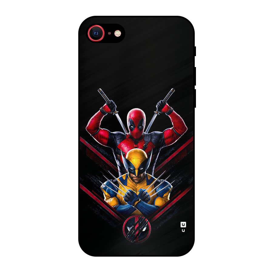Logan And Wade Metal Back Case for iPhone SE 2020