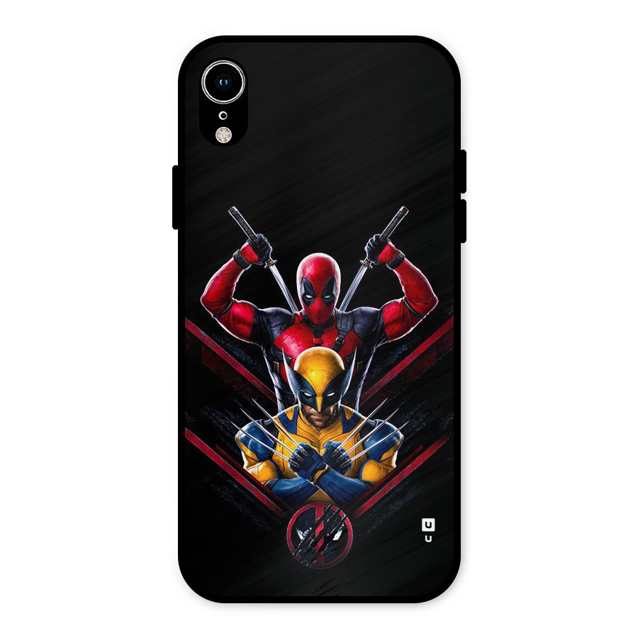 Logan And Wade Metal Back Case for iPhone XR